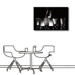 【123點點貼】單聯式 橫幅 室內改造 牆貼 壁貼 小資改造 咖啡廳 食品 送禮 家居裝飾 辦公室 無框畫 民宿 餐廳 輕改造60x40cm