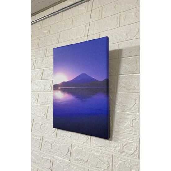 24mama掛畫 單聯式 客製化無框畫 尺寸圖像都可客製 無框畫 30x40cm-日本本頭湖