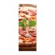 24mama掛畫 單聯式 食物 義大利 醬料 肉 蔬菜 奶酪 烘烤 無框畫 30x80cm-披薩06