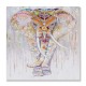 24mama掛畫 單聯式 動物 豐富多彩 花卉 藝術繪畫 無框畫 30x30cm-宗教大象