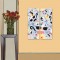 24mama掛畫 二聯式 情人節 可愛 愛心 動物 鳥 藝術 插圖 裝飾 無框畫 30x80cm-花卉貓咪
