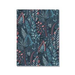 24mama掛畫 單聯式 裝飾 時尚 棕櫚 龜背竹 香蕉葉 異國情調 藝術 葉子 植物 無框畫 30x40cm-熱帶叢林