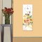 24mama掛畫 單聯式 美麗 花卉 裝飾 優雅 復古 藝術 無框畫 時鐘掛畫 30x80cm-時尚玫瑰