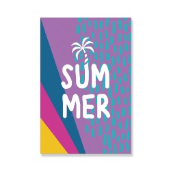 24mama掛畫 單聯式 夏天 快樂 假期 藝術 海灘 有趣 充滿活力 無框畫 40x60cm-夏日派對