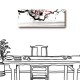 單聯式 橫幅 黑白 福花卉 植物 樹木 長輩禮 家飾品 輕改造 民宿-仙境80x30cm