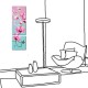 三聯式 方型 花卉 掛畫時鐘 蝴蝶蘭 民宿飯店佈置 家飾品-蝴蝶蘭30x30cm