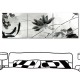 三聯式 方形 中國風 蓮花 掛畫 無框畫 水墨畫 辦公室 家飾品-蓮與魚-30x30cm