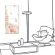 二聯式 方型 無框畫 掛鐘 壁鐘 花店 花卉 客廳 民宿 餐廳 飯店 壁鐘-夢幻花園30x30cm