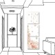 三聯式 方型 無框畫 掛鐘 花卉 客廳 民宿 餐廳 飯店-夢幻花園30x30cm