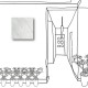 單聯式 方型 木紋 線條 簡約 室內裝潢 家居裝飾 覆膜防潑水 掛鐘 掛畫 -簡約人生-30x30cm