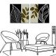 二聯式 方型 植物 民宿飯店 流行家飾 客廳擺設-葉相思-30x30cm