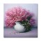 單聯式 方形 花卉 粉紅色 無框畫 美學365 客製掛畫 圖書館 客廳裝飾-花滿-30x30cm